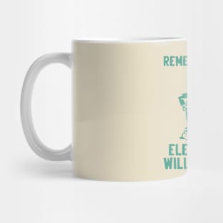 vintage electricity will kill you green Mug